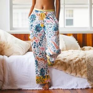 Anthropologie Forest Fable Flannel Lounge Pant Small